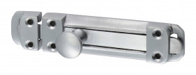 Timco 200522 Contract Flat Section Bolt - Satin Chrome 110 X 25Mm Bag 1