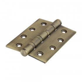 Timco 234268 Performance Ball Race Hinges - Solid Brass - Antique Brass 102 X 76