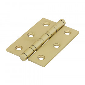 Timco 234953 Performance Ball Race Hinges - Solid Brass - Polished Brass 76 X 50