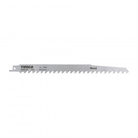 Timco A3035-240 Reciprocating Saw Blades - Wood Cutting - High Carbon Steel S1542K Pack 5