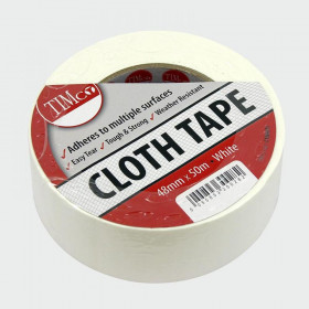 TIMco Cloth Tape - White Range