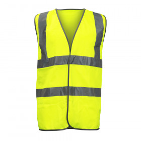 Timco HVV4XL Hi-Visibility Vest - Yellow Xxxx Large Bag 1