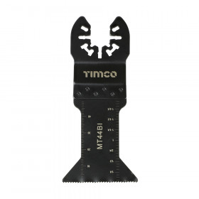 Timco MT44BI5 Premium Multi-Tool Blades - Straight - For Wood/Metal - 5Pcs 44Mm Blister Pack 5