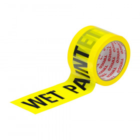 Timco WPT100 Wet Paint Tape 70Mm X 100M Roll 1