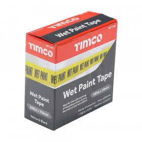 Timco WPT500 Wet Paint Tape 70Mm X 500M Box 1
