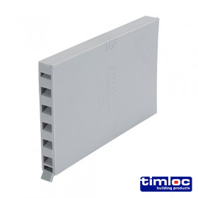 Timloc LOC1143GR Cavity Wall Weep Vent - Grey - 1143Gr 65 X 10 X 100 Box 50