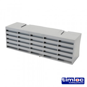 Timloc LOC1201ABGR Airbrick - Plastic - Grey - 1201Abgr 215 X 69 X 60 Box 20