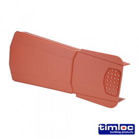 Timloc LOC99144 Dry Verge Unit - Terracotta - 99144 405 X 95/160 Box 20
