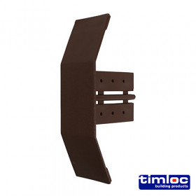 Timloc LOC99155 Dry Verge Eaves Starter - Brown - 99155 155 X 105 Bag 1