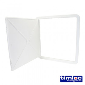 Timloc LOCAP450 Access Panel - Plastic - White - Ap450 470 X 470 Bag 1