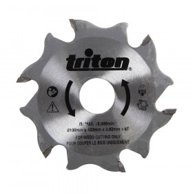 Triton 899068 Biscuit Jointer Blade 100Mm, Tbjc Replacement Blade Each 1