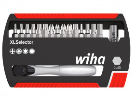 Wiha 36951 Xlselector Ratchet Bit Set, 17 Piece