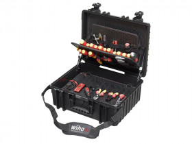 Wiha 40523 Competence Xl Electrician Tool Kit, 82 Piece (Inc. Case)