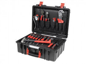 Wiha 45531 L Mechanic Basic Tool Set, 38 Piece (Inc. Case)