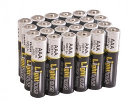 Xms  Lighthouse Aaa Alkaline Batteries 24 Pack