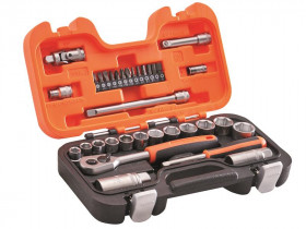 Xms S330 Bahco 34 Piece 3/8In Square Drive Socket Set