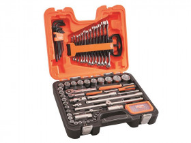 Xms S95 Bahco 95 Piece 1/4In And 1/2In Square Drive Socket And Mechanics Set