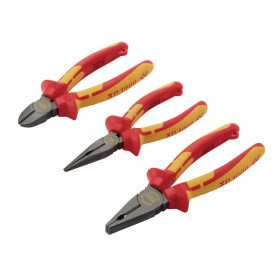 Xp1000 99070 Vde Pliers Set, Tethered (3 Piece) each 1