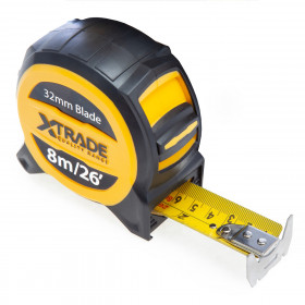 Xtrade X0900004 Metric/Imperial Dual Sided Tape Measure 8M